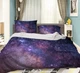 3D Space Starry Sky Nebula Quilt Cover Set Bedding Sets Pillowcases 2