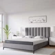 Modway 6" Dual-Layer Queen Size Firm Memory Foam Mattress With 10-Year Warranty