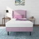 NapQueen 5 Inch Rainbow Memory Foam Youth White Mattress for Room/Day-Trundle...