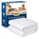 BOSANE California King Waterproof Mattress Cover Hypoallergenic Bamboo Soft
