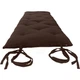 Queen Japanese Floor Rolling Mattress, Cotton Shiki Futon Bed 3x 60x 80 Brown