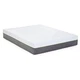 Pemberly Row 12" Copper Full Premium Memory Foam Mattress in White