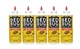 Harris HDE-8 Bed Bug Powder Diatomaceous Earth, 8oz, Yellow Pack of 5