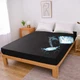 Holawakaka Queen Waterproof Mattress Encasement Protector Black Queen, 