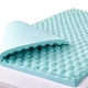 DMI 2-Inch Foam Mattress Topper, Egg Crate Pad for Support, Twin, Blue 