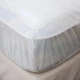 Home Expressions 4Gauge Vinyl Plastic Mattress Protector Fitted Sheet Style W...