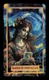 Queen Of Pentacles Starry Night Art Tarot Card Single