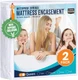 Utopia Bedding Mattress Protector Zippered Queen Size (Pack of Queen, White 
