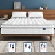 Vesgantti Queen Mattress 12 Inch, Fiberglass-Free Cool Sleep Hybrid Mattress in