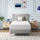 Avenco Twin Size Mattress 8 Inch, Memory Foam in a Twin, White