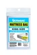 Ultrasac - King Size Waterproof Mattress Cover, 2 Mil (eq), 88&rdquo; x King, Clear 