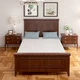 Memory Foam Mattress Full 6 Inch Cooling Gel Medium Firm White PayLessHere Green