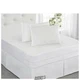 All-In-One Mattress Protector White Twin Waterproof and Stain Resistant 