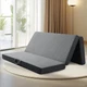 Tri Folding Mattress Queen Size - Memory Foam Tri-fold Handle & Non-Slip Bott...