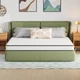 6 Inch King Hybrid Mattress, Memory Foam & Innerspring, Medium Firm, CertiPUR-US