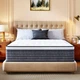 Twin Mattress 12 Inch Hybrid Foam Pocket Springs Grey Charme House Size Medium