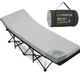 CYMULA Camping Cot Mattress 2in Memory Foam Sleeping COT (75*30*2), Grey 