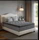 Cooling Gel-Infused Memory Foam Innerspring Gray Mattress FULL SIZE