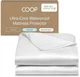 Coop Home Goods Ultra-Cool Waterproof Mattress Protector, Queen Size