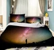3D People Starry Sky Night Scene Quilt Cover Set Bedding Sets Pillowcases