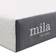 Modway Emma 6" Twin XL Mattress with Mattress Cover in Gray
