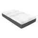 Lexicon Findlay Fabric 12" Twin Grn Tea Gel-Infused Mry Foam Hybrid Matt (White)