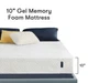 Serta Cooling Gel Memory Foam Mattress - King Size, White (&lrm;500771558-1060)