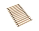 Signature Design by Ashley Contemporary Frames and Rails Twin Roll Slat  Brown