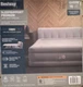 Bestway SleepSupport Premium Queen 18in Air Mattress Built-in Pump Gray 6711VE