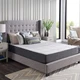 SEALY 10-IN MEDIUM FULL MEMORY FOAM MATTRESS IN A BOX - DRAK/GRAY