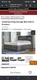 Ashley Chime 12 Inch Plush Hybrid California King Mattress & King Storage Frame 