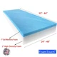 FoamTouch 6" Gel Memory Foam RV Mattress Custom Cut 24-48 Wide 25-84 Long White