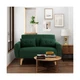Shintenchi Small Modern Loveseat Couch Sofa, Mid Century Fabric... FAST USA SHIP