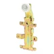 Closet Door Roller 7/8in Nylon Wheel Top Mount Cox Hardware 2 Pack Prime Line