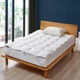 Serta White Goose Feather Down Bed Mattress Topper Full Size - Full, 