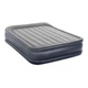 Intex Dura Beam Deluxe Pillow Raised Air Mattress Bed with Built In Pump