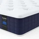 Coolvie Twin Mattress, 10 Inch Twin Size Hybrid Mattress, Individual Pocket Spri
