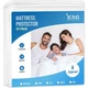 Waterproof Mattress Protector Queen Pack of 24 Zippered White DMI Cover