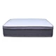 Pemberly Row Modern 12-Inch Polyurethane King Mattress in White