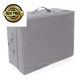 Milliard Carry Case for the Tri-Folding Mattress Twin (75" x 38" x Twin, gray 
