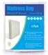 ComfortHome Mattress Bag for Moving and Storage, Queen/King (1-Pack), Clear 