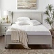 Zen Mattress Pad Cover - Cooling Bed Topper & Waterproof Protector w/Deep Poc...