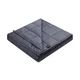 ZonLi Weighted Blanket (60''x80'', 20lbs, Queen Size Dark Grey) for Adults an...