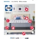Sealy Posturepedic Carver King Futon Mattress Firm Plush 11in 13.5in Gray Floral