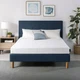 Memory Foam Mattress 6 Inch Full Cooling Breathable White Zinus Essential