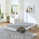 Box Spring 4 Inch Queen Size 3000 Lbs Capacity Metal Foundation HOBINCHE Base