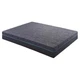 Lexicon Homelegance Bedding 11" Fabric Full Gel Memory Hybrid Mattress in Gray