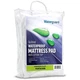 Waterguard Waterproof Quilted Mattress Pad Protector &ndash; White