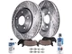 Front Brake Pad and Rotor Kit For 2007 Pontiac G5 GT ZX284SV