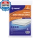 Prowee 2 Pk 4Mil Queen Mattress Bags For Moving Heavy Duty Plastic Cover For